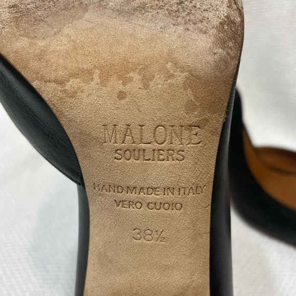 Malone Souliers D’Orsay leather pumps - Picture 10 of 13